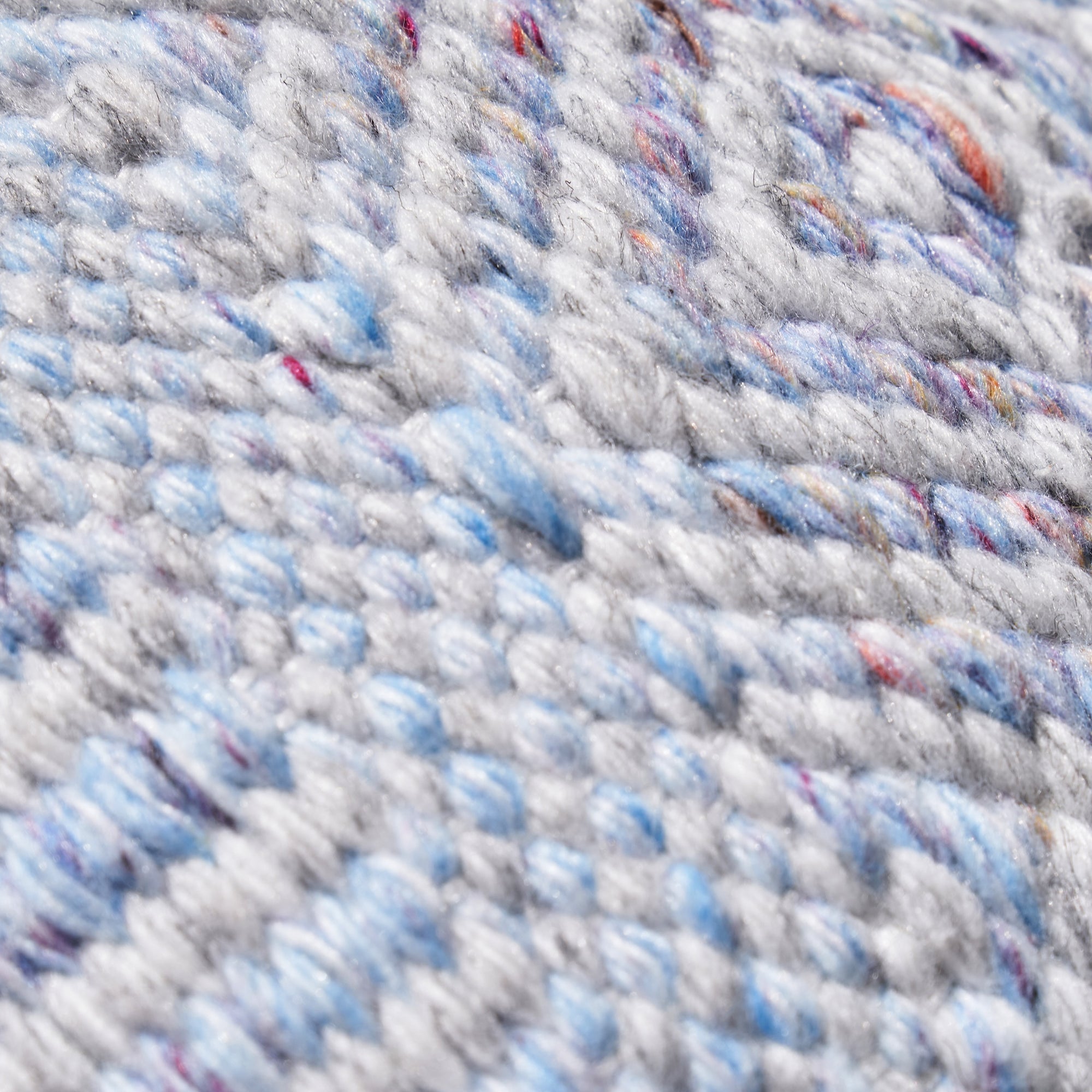 Outdoor Aqua Blue and White Inca Design Scatter Cushion