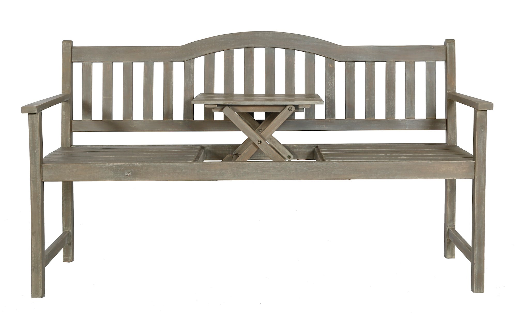 Richmond Outdoor Bench with Pop Up Table