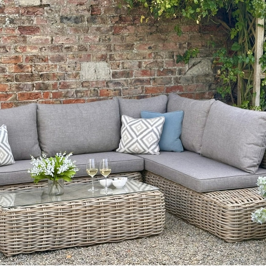 Amalfi Collection Outdoor Large Corner Set