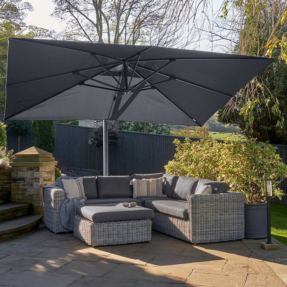 Platinum Icon 4m Rectangular Parasol