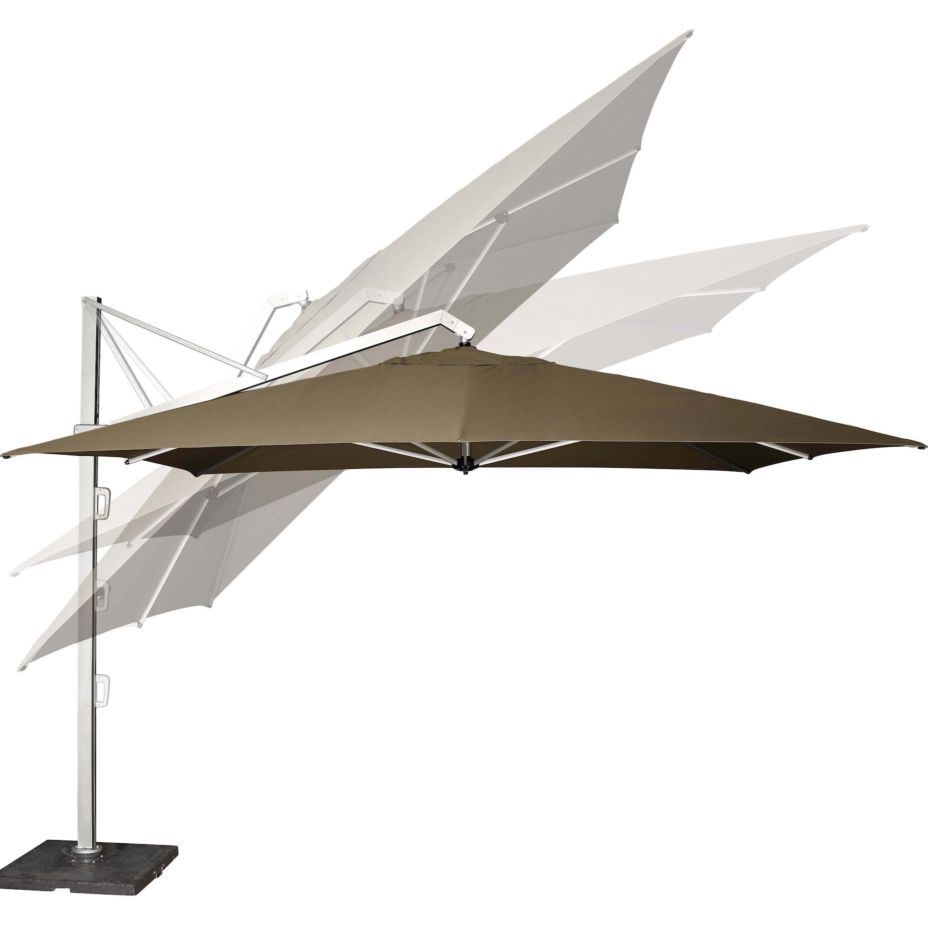 Platinum Icon 4m Rectangular Parasol