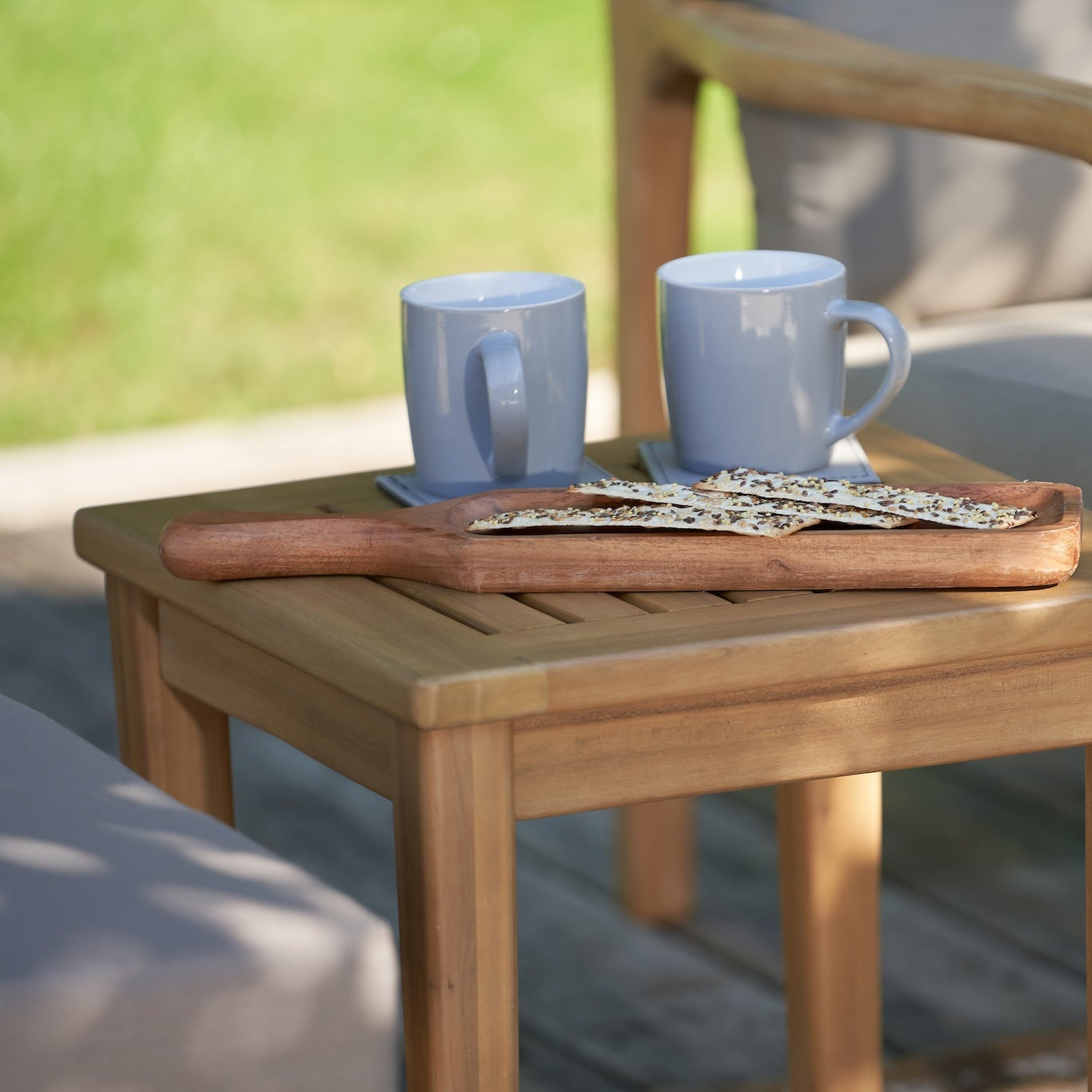 Malta Outdoor Hocker Set