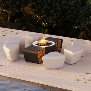 Circus Fire Pit with Seating - IRO Living