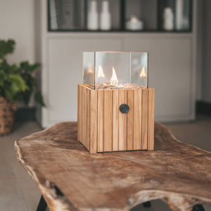 Cosiscoop Timber Square Fire Lantern - IRO Living