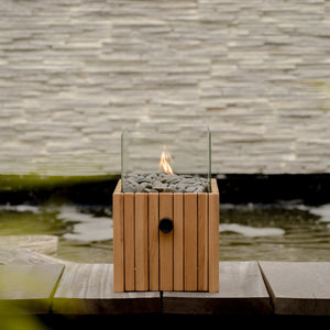 Cosiscoop Timber Square Fire Lantern - IRO Living