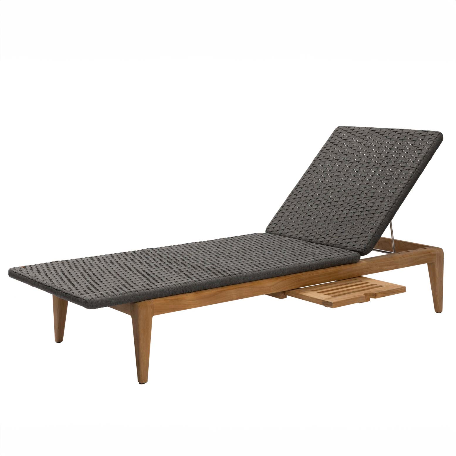 Gustav Teak & Rope Sunlounger