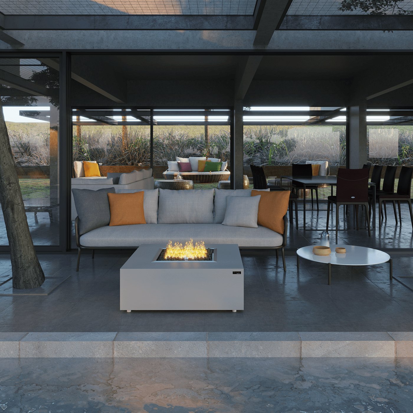 Maroma Gas Fire Pit - IRO Living